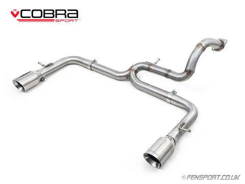 Cobra Exhaust System - Venom - Rear Axle Back - Swift Sport ZC33S
